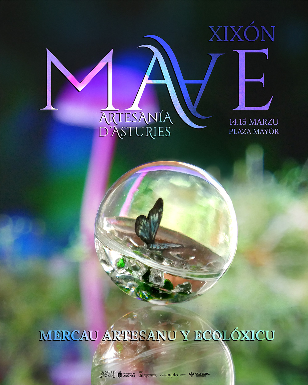 Mercado Artesano y Ecológico de Gijón marzo 2026