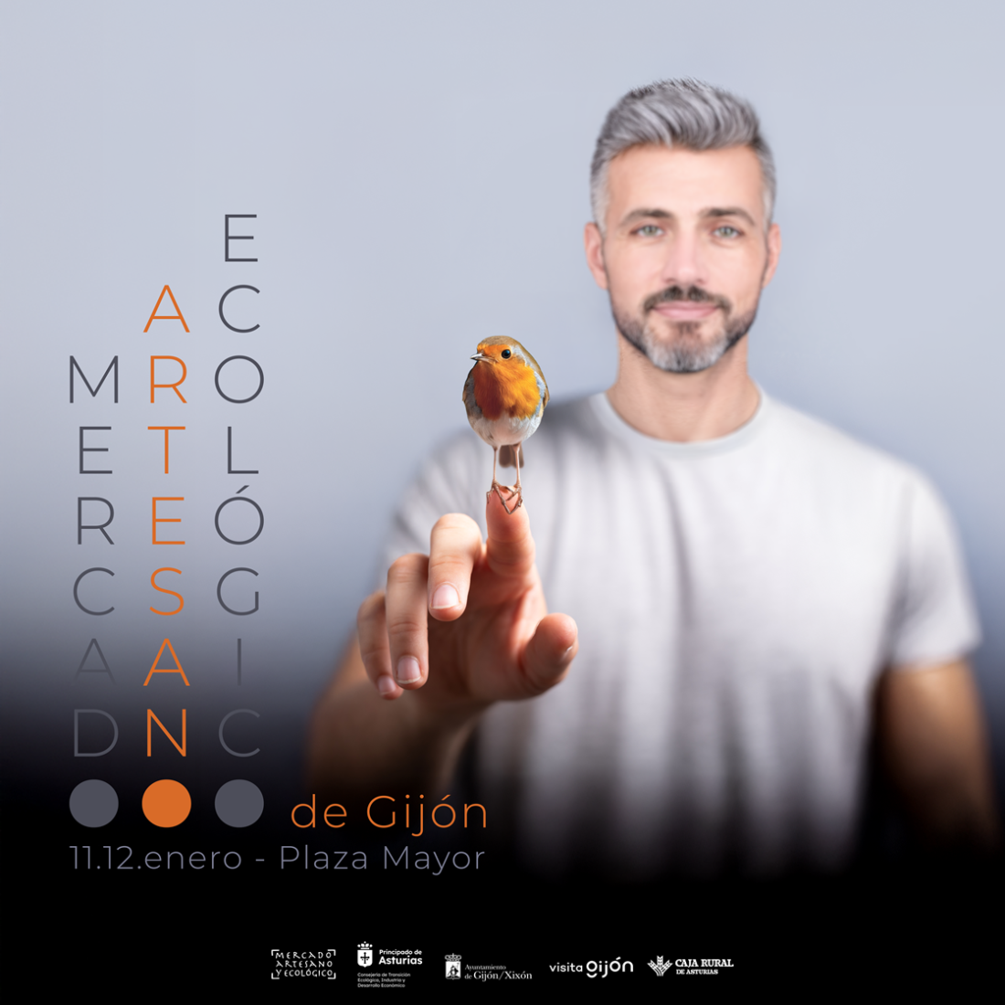 Mercado Artesano y Ecológico de Gijón - enero 2025
