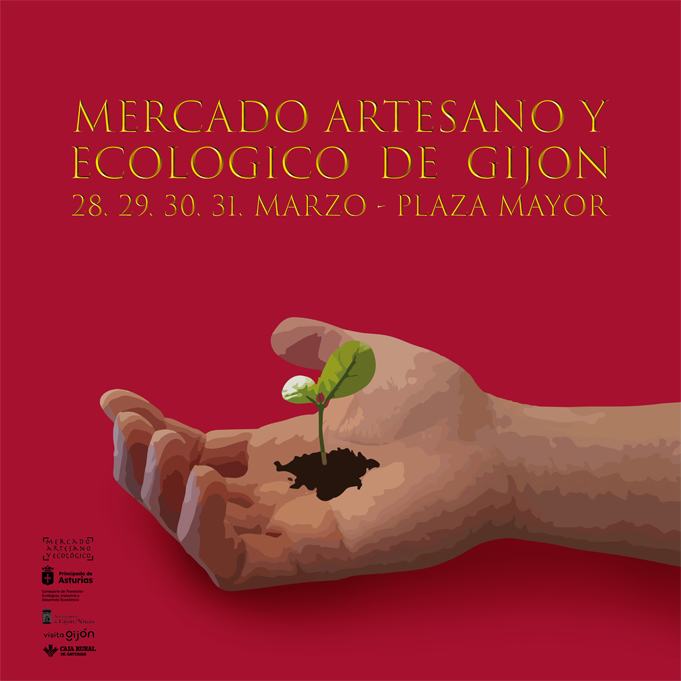 Mercado Artesano y Ecológico de Gijón - marzo 2024